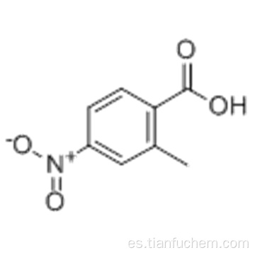 Ácido 2-metil-4-nitrobenzoico CAS 1975-51-5